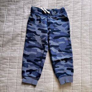CARTER’S TODDLER BOY BLUE CAMO JOGGER SIZE 24 MONTHS